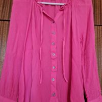 Блузка в цикламен цвят , снимка 5 - Блузи с дълъг ръкав и пуловери - 45117612
