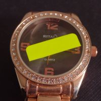 Метална верижка за дамски часовник красив стилен дизайн 44861, снимка 5 - Каишки за часовници - 45381348