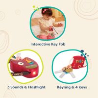 B. toys- FunKeys Игра на преструвки- Ключове играчки за малки деца и бебета, снимка 2 - Образователни игри - 45360117