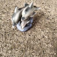 Порцеланова статуетка на делфини, снимка 1 - Антикварни и старинни предмети - 45143530