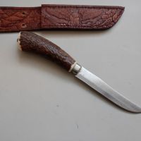 Стар колекционерски нож SOLINGEN Солинген Рог, снимка 4 - Ножове - 45371660