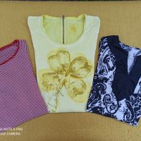 Дамски блузи с къс ръкав и потници, снимка 3 - Тениски - 45453554