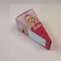Барби Barbie Кутии кутийки за картонена торта кутия парче за подарък рожден ден, снимка 1 - Други - 45483190