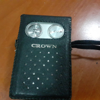 Crown Transistor Radio, Model TRF-16, FM-AM Bands, 9 Transistors, Made In Japan, снимка 2 - Радиокасетофони, транзистори - 45039423
