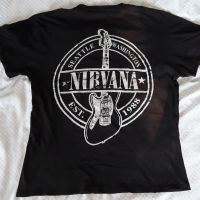 Тениска групи Nirvana, снимка 2 - Тениски - 45627206