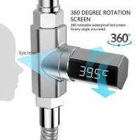 Термометър за душ с LED дисплей и таймер, снимка 2 - Бойлери - 45875615