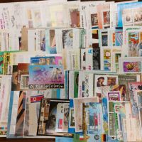 Пакет от 100 различни блока – Северна Корея - тематични , Флора ,Фауна, Спорт , транспорт, снимка 1 - Филателия - 45453610