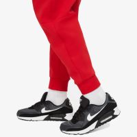 Мъжко долнище Nike Tech Fleece Red - размер S, снимка 2 - Спортни дрехи, екипи - 45880534
