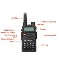 Радиостанция walkie talkie Baofeng UV5R 5W и 8W ВНОСИТЕЛ radiostation, снимка 3 - Други - 45383527