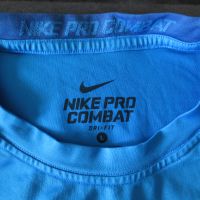 nike pro combat тениска, снимка 5 - Тениски - 45326345