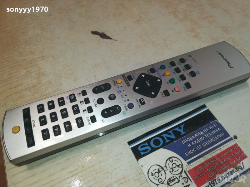 PIONEER AXD1509 TV DVD REMOTE SWISS 0906241853, снимка 1