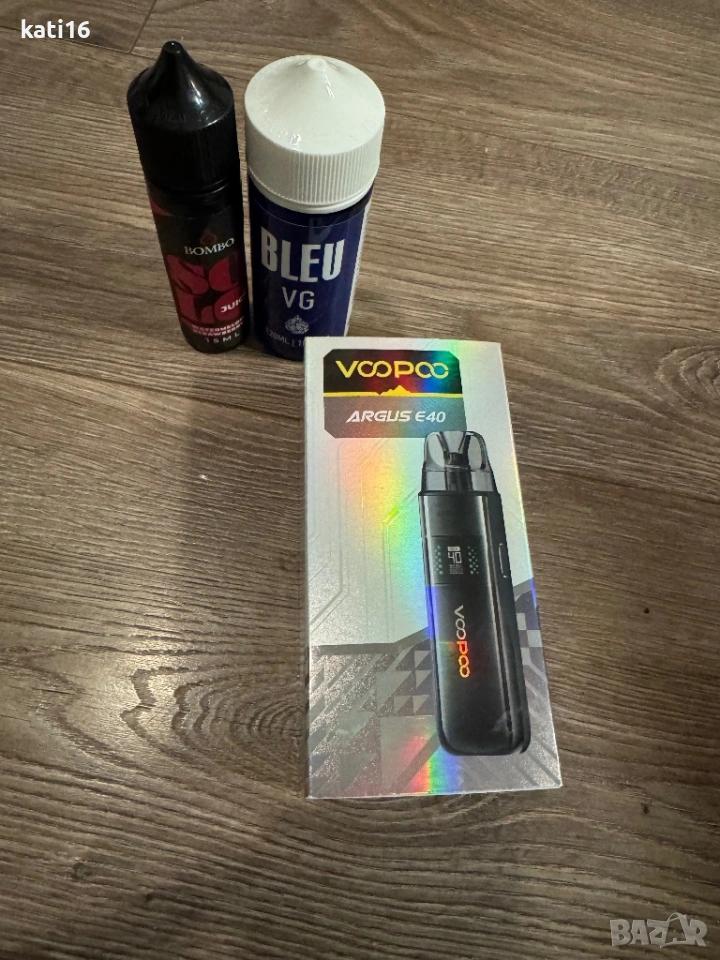 Вейп Voopoo argus e40 pod kit 1800maH, снимка 1