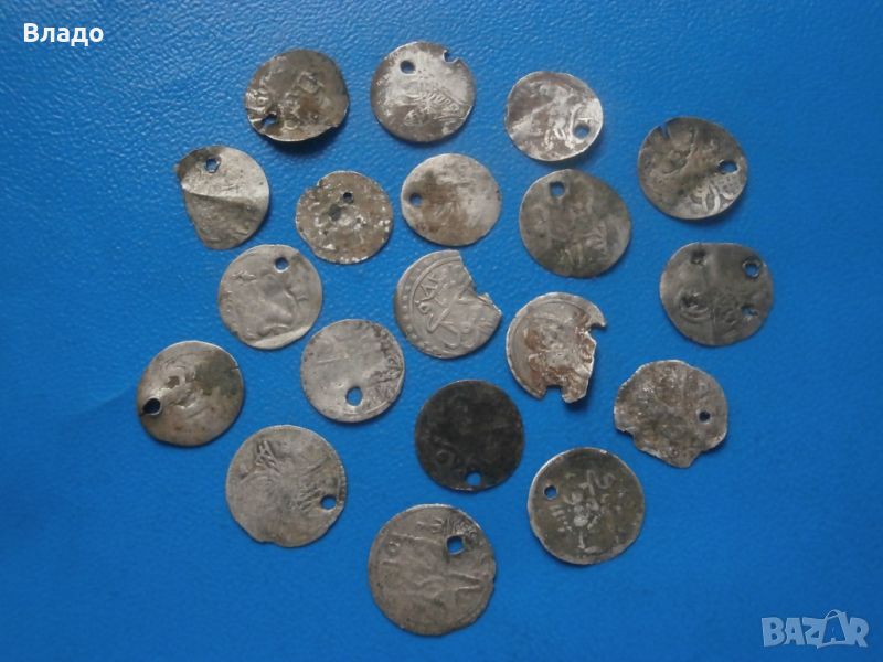 Лот с османски сребърни монети , снимка 1