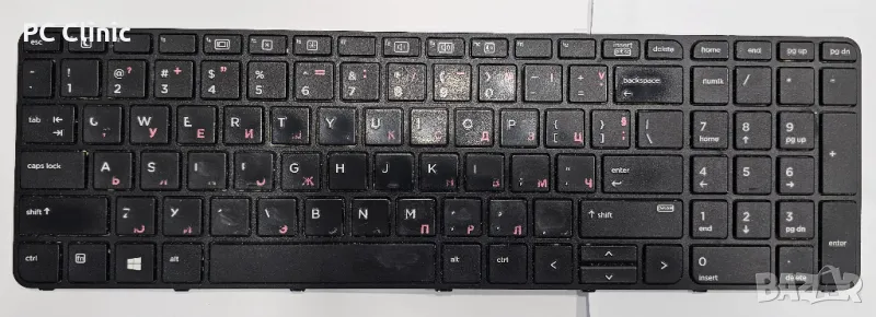 Клавиатура за HP Probook 650 G2 450 G3 470 G4 | Laptop Keyboard | 9Z.NCGSQ.510 , снимка 1