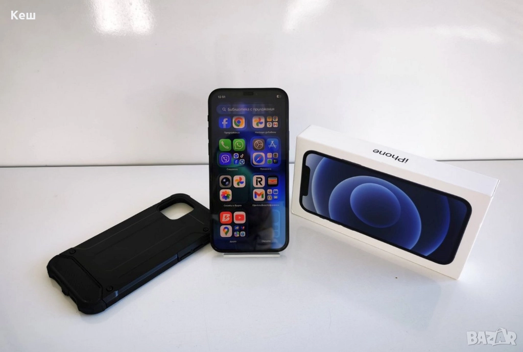Apple iPhone 12 (чисто нов 100% батерия), снимка 1