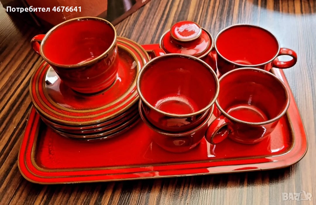 Винтидж сервиз за кафе, снимка 1