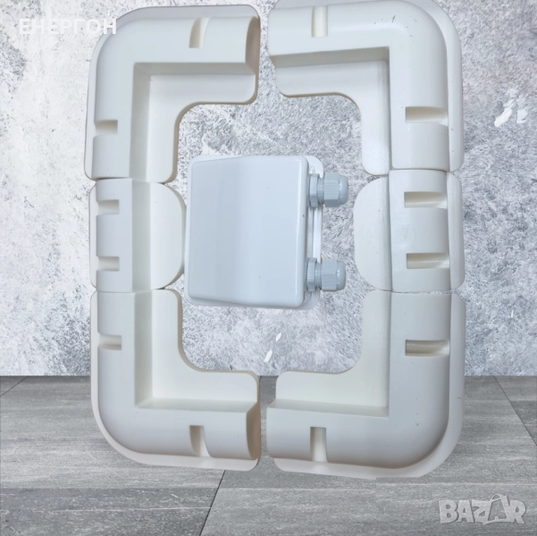 Стойка за соларен панел 7 елемента за равен покрив солар батерия, снимка 1