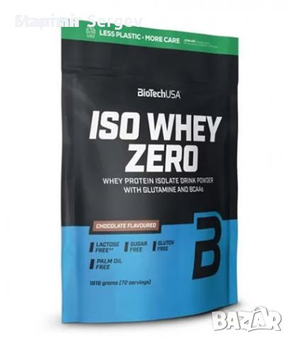 BIOTECH USA Iso Whey Zero / 2270 g, снимка 1