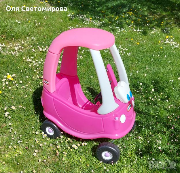 Детска кола за бутане Little Tikes, розова, снимка 1