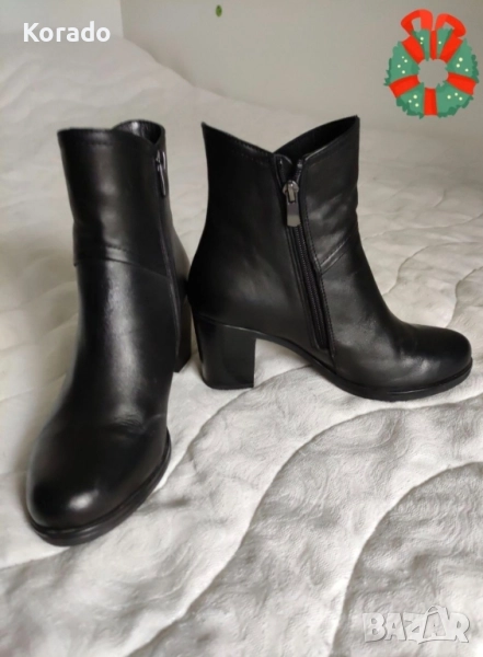Дамски боти от естествена кожа!, снимка 1