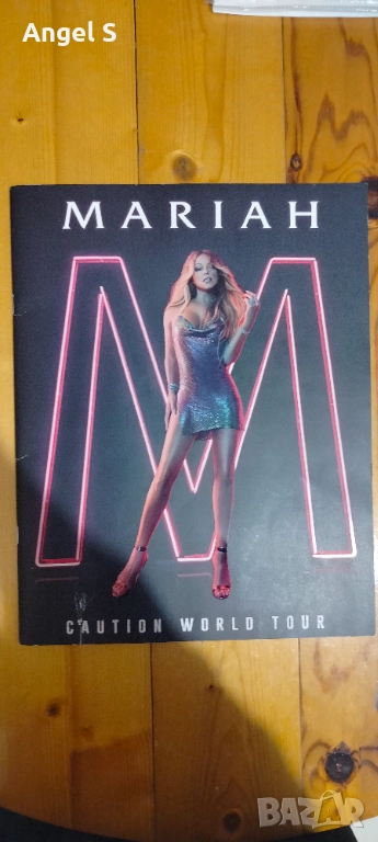 Mariah Carey Caution Tour Booklet , снимка 1
