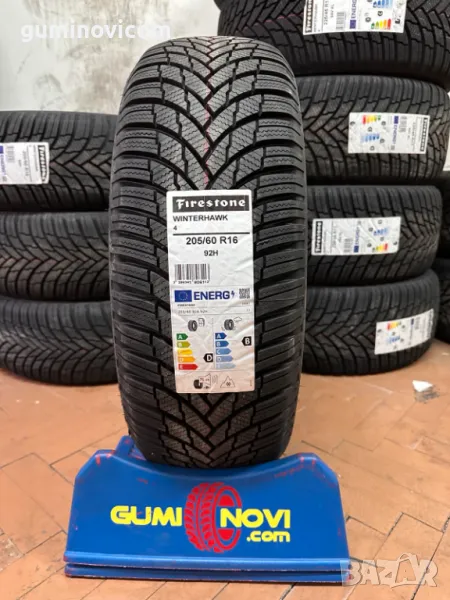 Нови 🚗 Зимни ❄️ гуми 205/60R16 FIRESTONE WINTERHAWK 4 92H, снимка 1