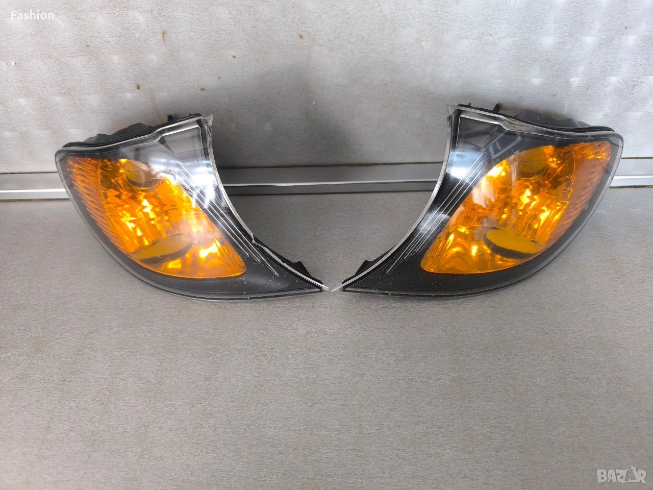 комплект оригинални оранжеви мигачи за BMW e46 facelift 2001-2005, снимка 1