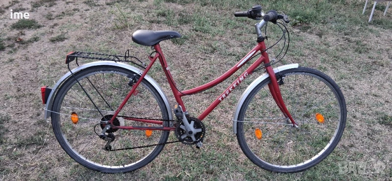 Велосипед НОМЕР 25. Trekking. 28 цола, 18 скорости. 55 см от седалката до центъра на средното., снимка 1