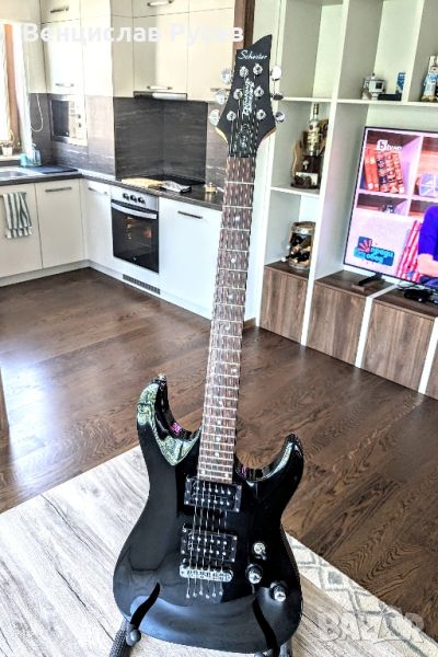 Schecter Omen 6 Gloss Black, 2005, Korea, снимка 1