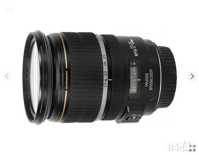 Canon EF-S 17-55mm f/2.8 IS USM забележка, снимка 1