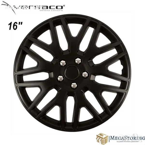 Тасове за джанти 16'' Versaco Dakar NC Black, снимка 1