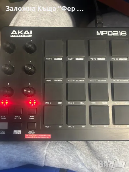 Нов! Контролер Akai MPD 218, снимка 1