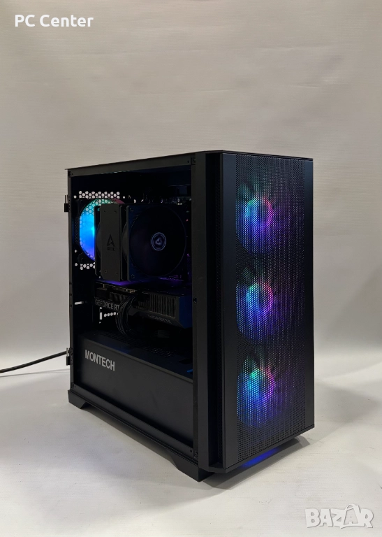 Геймърски компютър AMD Ryzen 5 7500F, RTX 4070 12GB, 16GB ram, снимка 1