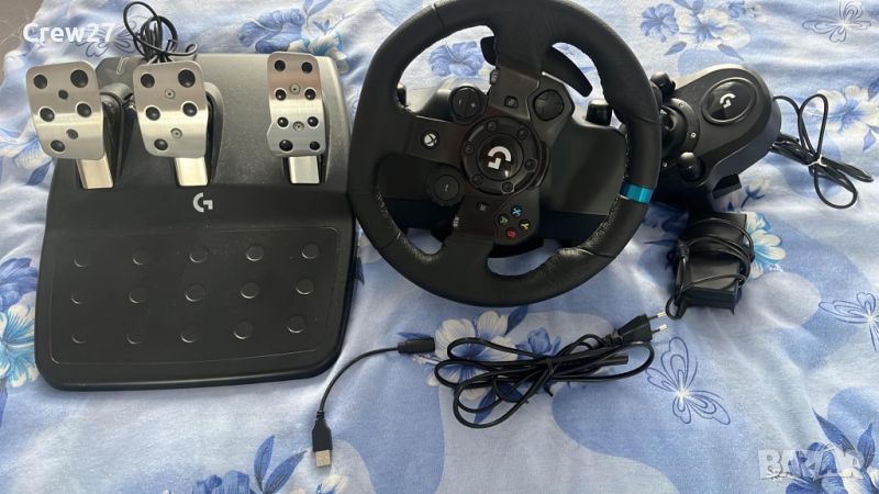  Logitech g923 Pc/Xbox + Shifter, снимка 1