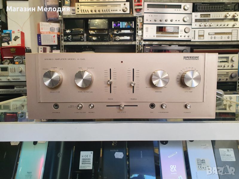 Усилвател SUPERSCOPE by Marantz A-545 В отлично техническо и визуално състояние., снимка 1