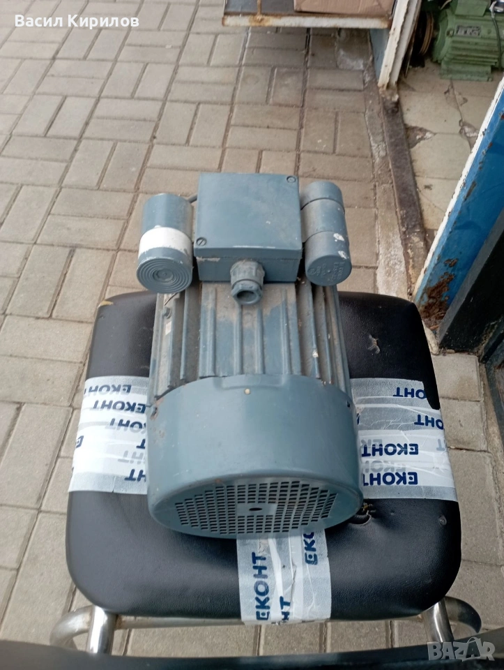 Електро двигател мотор Български 1,5кв 2860обр, снимка 1