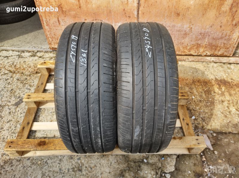 245/40/19 Pirelli Chinturato P7 dot 2018г 5,5мм MO RunFlat, снимка 1