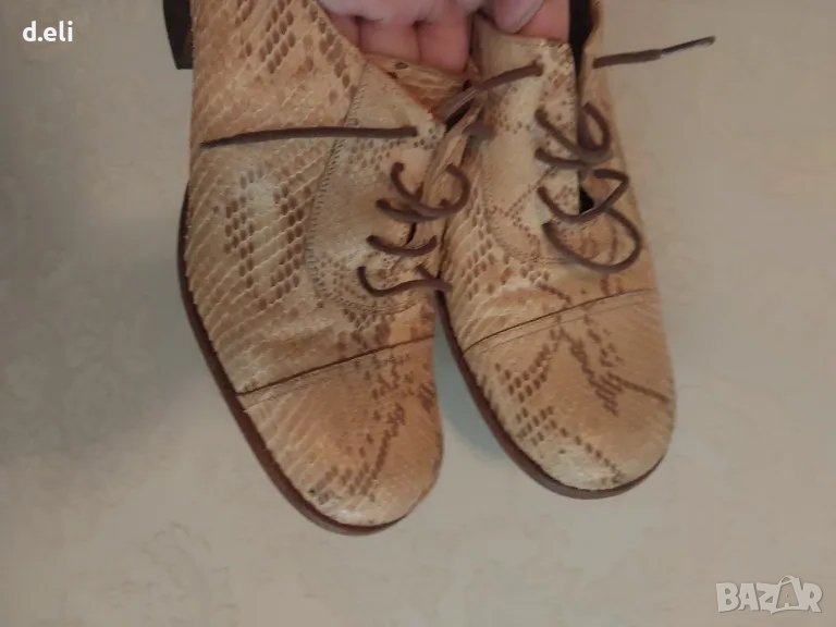 SARTORE France 🇫🇷  Size 38 100% змийска кожа, снимка 1
