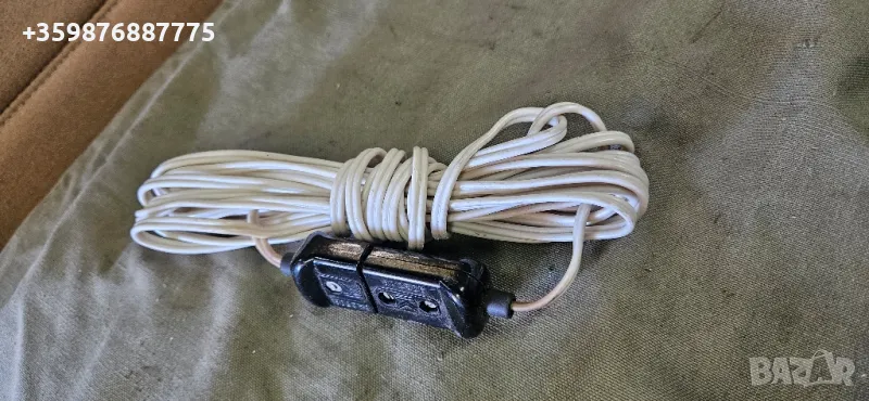 Военен кабел ретро армейски военни Соц , снимка 1