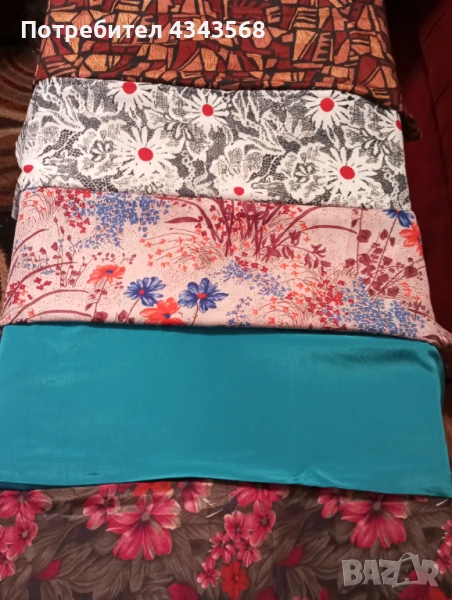 Платове  коприна, снимка 1