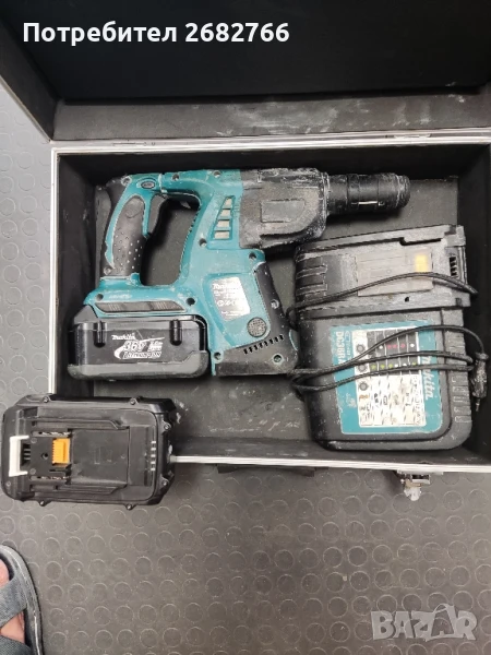 акумулаторен перфоратор makita BHR261, снимка 1