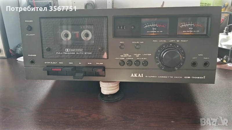 AKAI СТЕРЕО КАСЕТЕН ДЕК CS-702D, снимка 1