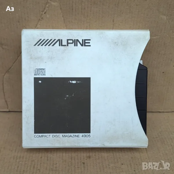 ALPINE 4905 магазин 6 диска за ченджър cd changer magazine, снимка 1