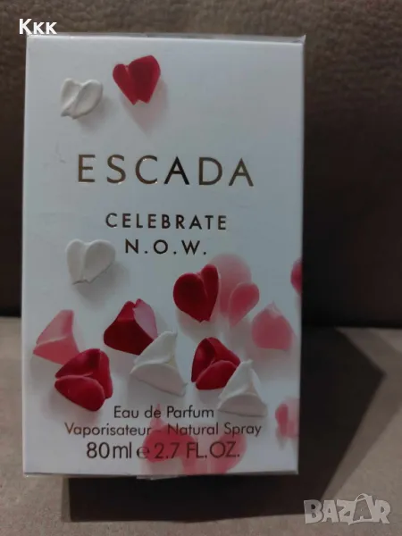 Escada celebrate now дамска парфюмна вода 80 мл, снимка 1