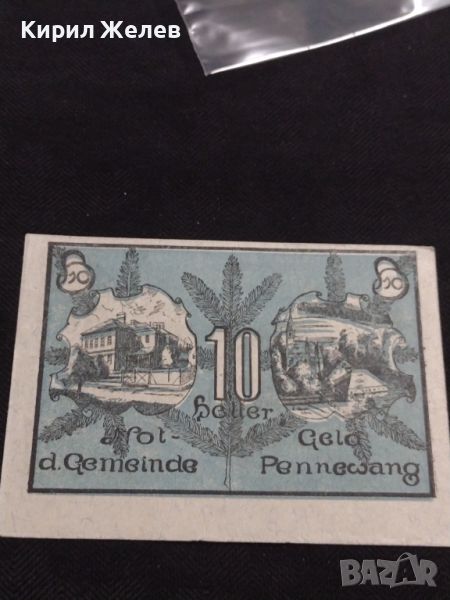 Банкнота НОТГЕЛД 10 хелер 1920г. Австрия перфектно състояние за КОЛЕКЦИОНЕРИ 45074, снимка 1