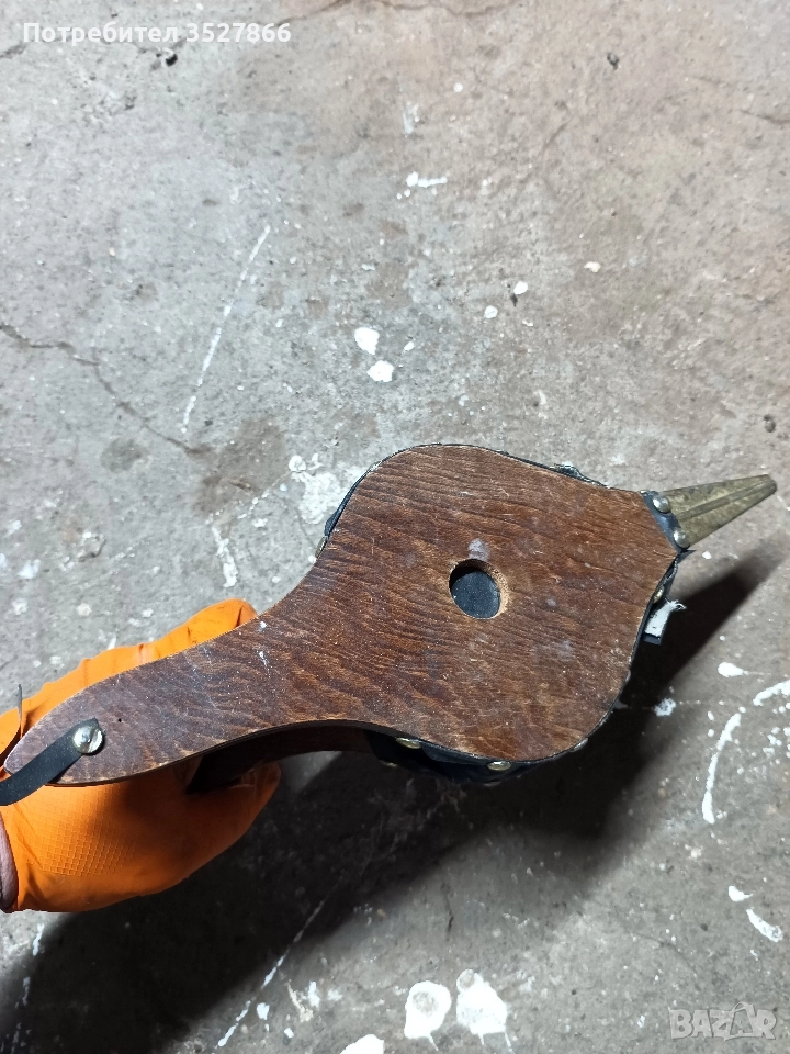 Стара духалка за огнище, снимка 1