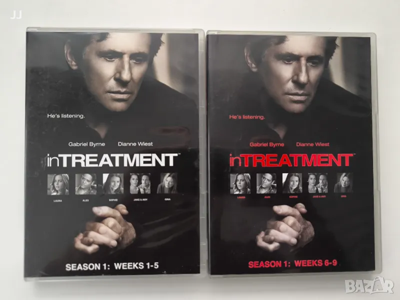 In Treatment Season 1 (2 DVD disc collection) 15лв. DVD Филм Дивиди PAL 2 Без бг субтитри, снимка 1