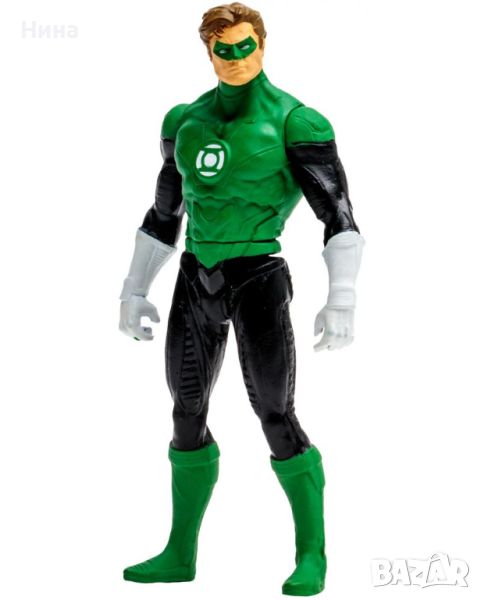 Екшън фигура McFarlane DC Comics: Зеленият Фенер/ Green Lantern (Hal Jordan) 8 см, снимка 1