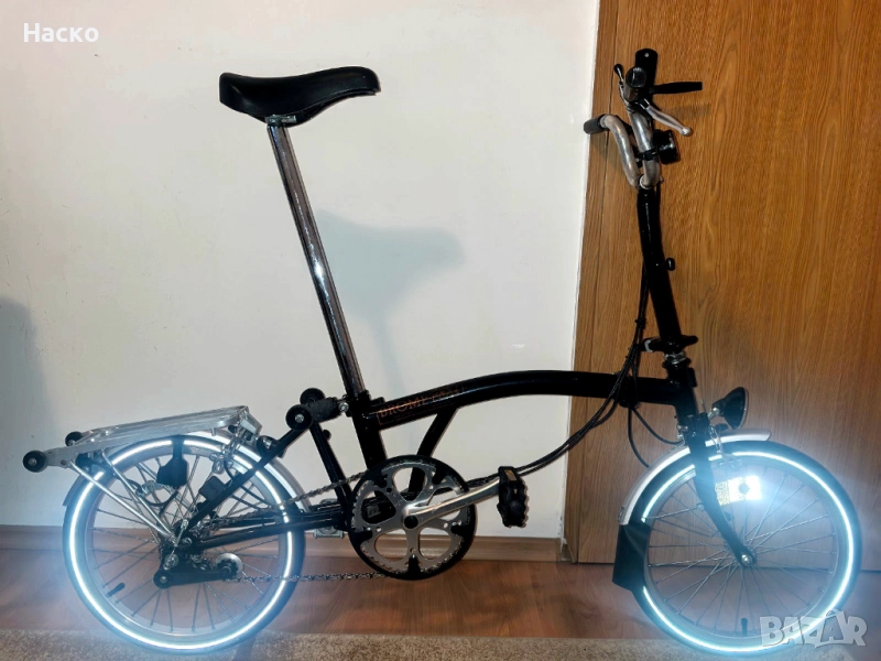 Сгъваем велосипед Brompton, снимка 1