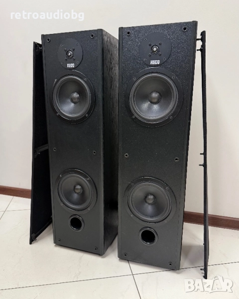 🔊Ретро подови трилентови тонколони HECO Interior Plus 5000 - 100-130W - 4 ома🔊, снимка 1